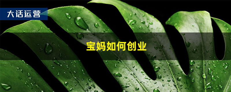 宝妈如何创业